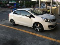 White Kia Rio 2014 for sale in Las Piñas