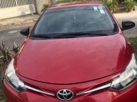 Red Toyota Vios 2016 for sale in Manual