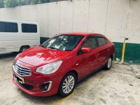 Red Mitsubishi Mirage 2017 for sale in Caloocan