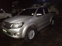 Selling Silver Toyota Hilux 2011 in Quezon City