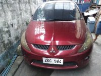 Selling Red Mitsubishi Grandis 2007 in Quezon