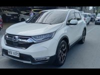 Selling White Honda CR-V 2018 in Quezon 