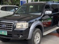 Black Ford Everest 2007 for sale in Mandaluyong
