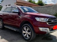 Selling Red Ford Everest 2016 in Quezon City