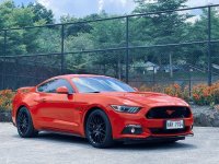 Orange Ford Mustang 2017 for sale in Automatic