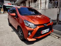 Selling Orange Toyota Wigo 2020 in Manila