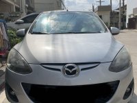 Silver Mazda 2 2011 for sale in Quezon City