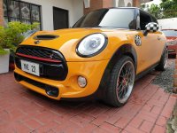 Yellow Mini Cooper S 2015 for sale in Cainta