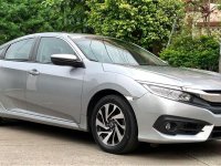 Selling Brightsilver Honda Civic 2016 in Las Piñas