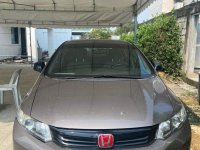 Grey Honda Civic 2012 for sale in Manual