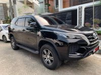 Selling Black Toyota Fortuner 2021 in Quezon