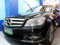 Black Mercedes-Benz C200 Kompressor 2009 for sale in Imus