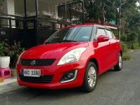 Red Suzuki Swift 2017 for sale in Las Piñas