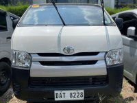 Selling Pearl White Toyota Hiace 2021 in Quezon City