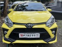 Sell Yellow 2021 Toyota Wigo in Quezon City
