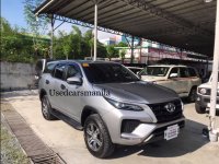 Silver Toyota Fortuner 2021 SUV at 5000 for sale