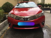 Red Toyota Corolla Altis 2016 for sale in Quezon City