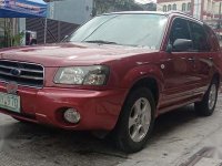 Sell Red 2004 Subaru Forester in Quezon City