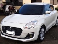 Pearl White Suzuki Swift 2019 for sale in Manual