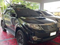 Selling Grayblack Toyota Fortuner 2015 in Guiguinto