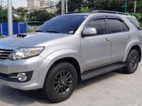 Selling Brightsilver Toyota Fortuner 2015 in Makati