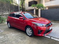 Selling Red Toyota Yaris 2016 in Quezon City