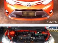 Selling Orange Toyota Vios 2016 in Marikina