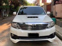 Selling Pearl White Toyota Fortuner 2014 in Manila