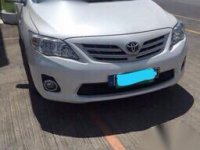Pearl White Toyota Corolla Altis 2013 for sale in Silang