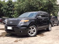 Selling Black Ford Explorer 2014 in Makati