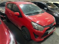 Red Toyota Wigo 2018 for sale in Quezon City