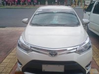 Pearl White Toyota Vios 2017 for sale in Caloocan