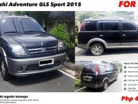 Selling Black Mitsubishi Adventure 2015 in Caloocan
