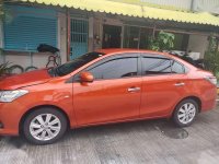 Orange Toyota Vios 2016 for sale in Manila