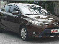 Brown Toyota Vios 2014 for sale in Quezon