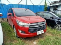 Red Toyota Innova 2017 for sale in Quezon City