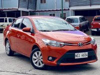 Selling Orange Toyota Vios 2017 in Makati