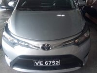 Brightsilver Toyota Vios 2016 for sale in Quezon