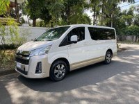 White Toyota Hiace Super Grandia 2019 for sale in Quezon