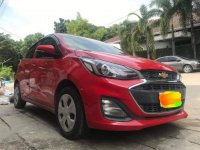 Sell Red 2019 Chevrolet Spark in Quezon City