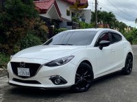 Pearl White Mazda 3 2015 for sale in Automatic