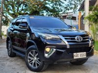 Black Toyota Fortuner 2017 for sale in Caloocan