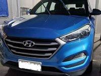 Selling Blue Hyundai Tucson 2017 in Rizal
