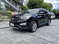 Black Hyundai Santa Fe 2013 for sale in Automatic