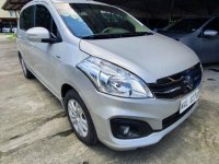 Silver Suzuki Ertiga 2017 for sale in Automatic