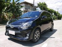 Black Toyota Wigo 2018 for sale in Quezon City
