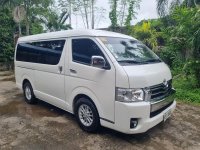 Pearl White Toyota Hiace 2019 for sale in Automatic