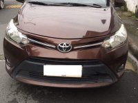 Brown Toyota Vios 2014 for sale in Quezon City