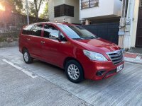 Red Toyota Innova 2015 for sale in Quezon City
