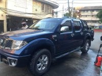 Blue Nissan Navara 2011 for sale in Manual